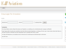 Tablet Screenshot of intranet.e-aviation.de