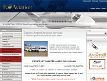 Tablet Screenshot of e-aviation.ch